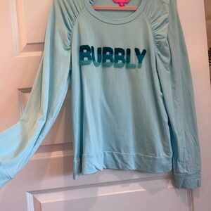 Lilly Pulitzer XL/VGUC, French Terry "Summer weight Sweatshirt"